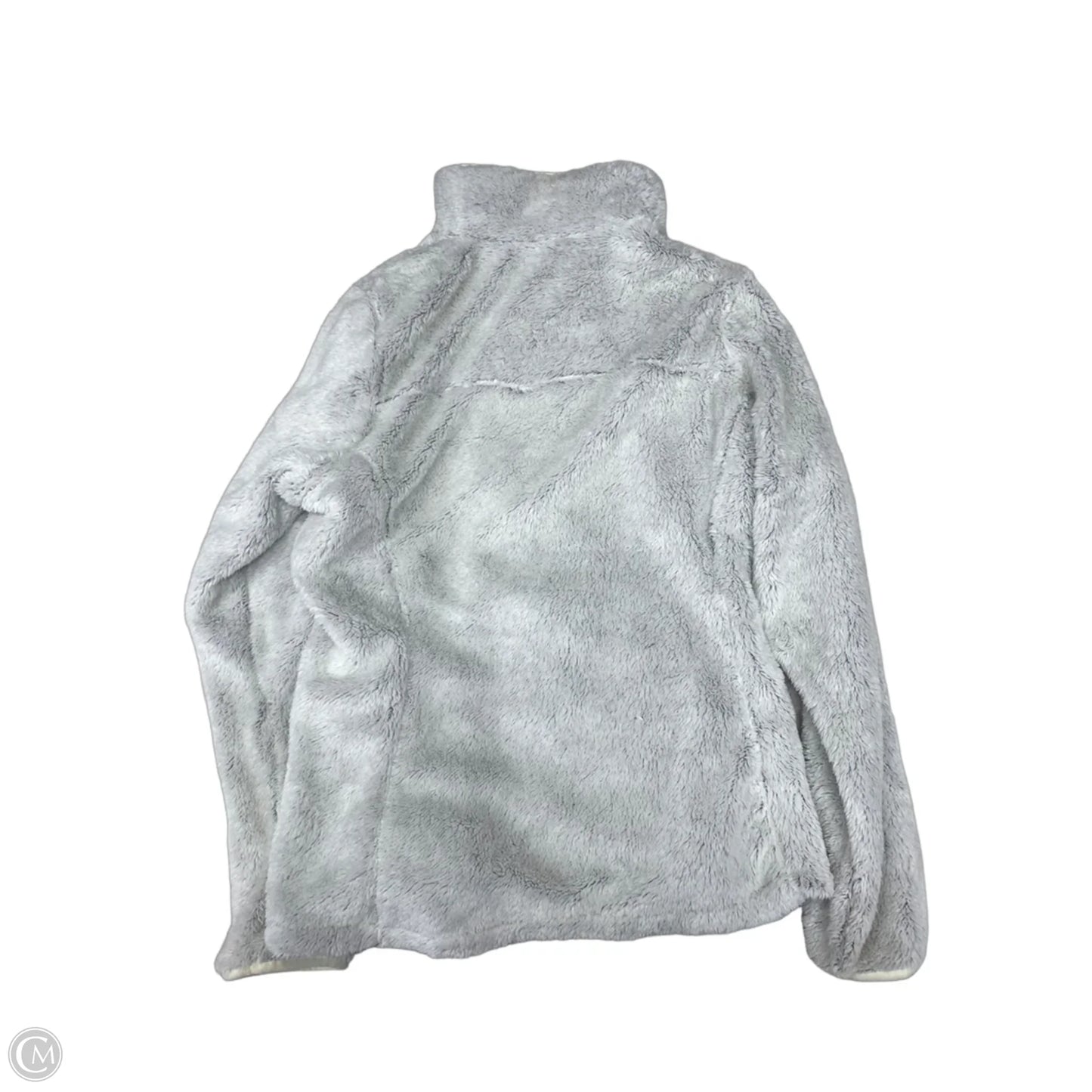 Coat Faux Fur & Sherpa By Columbia In Grey, Size: L