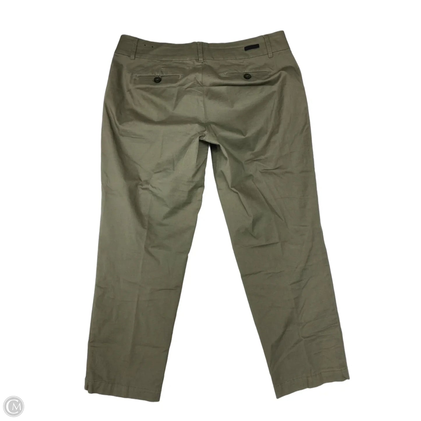 Pants Cropped By Kut In Green, Size: 10