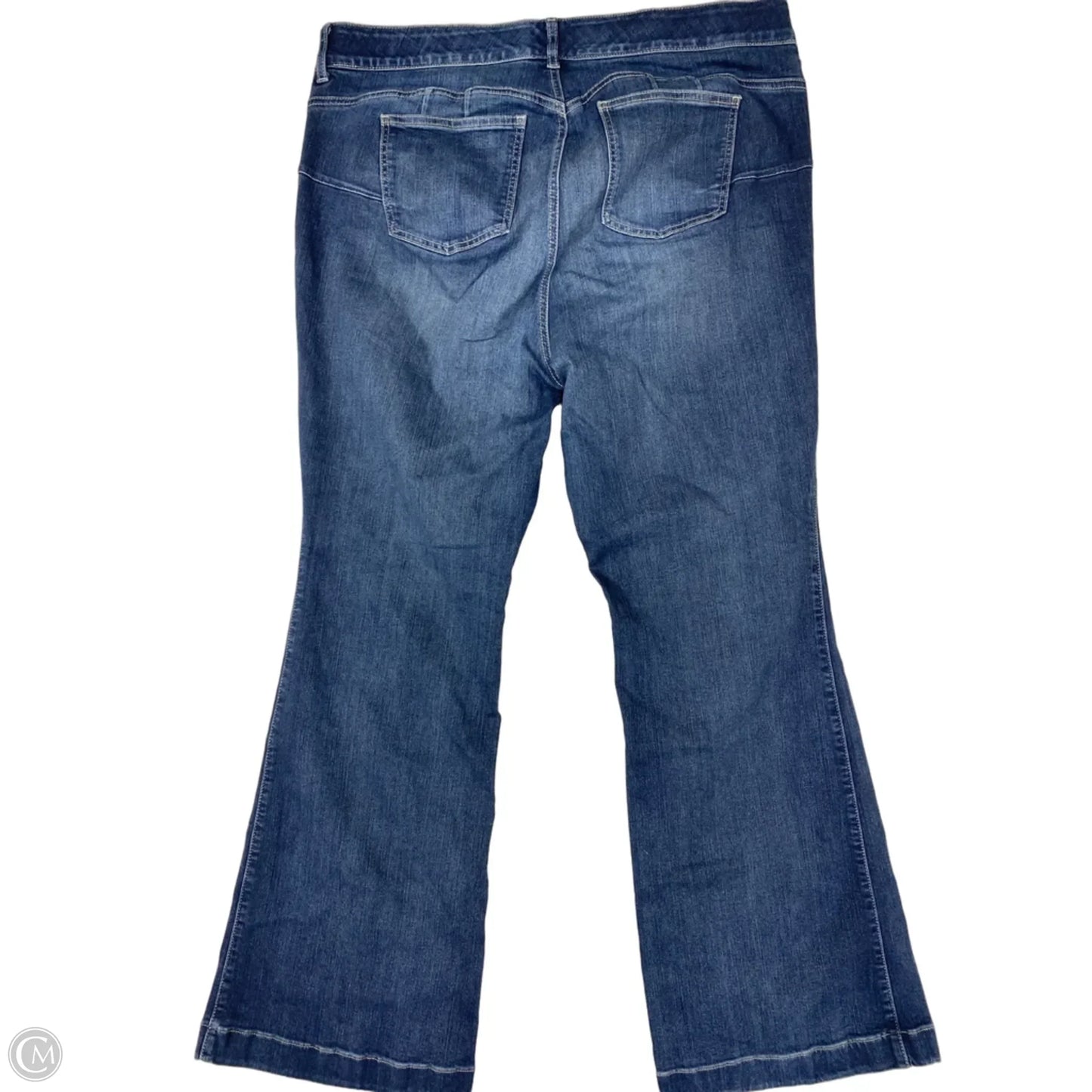 Jeans Wide Leg By Torrid In Blue Denim, Size: 22