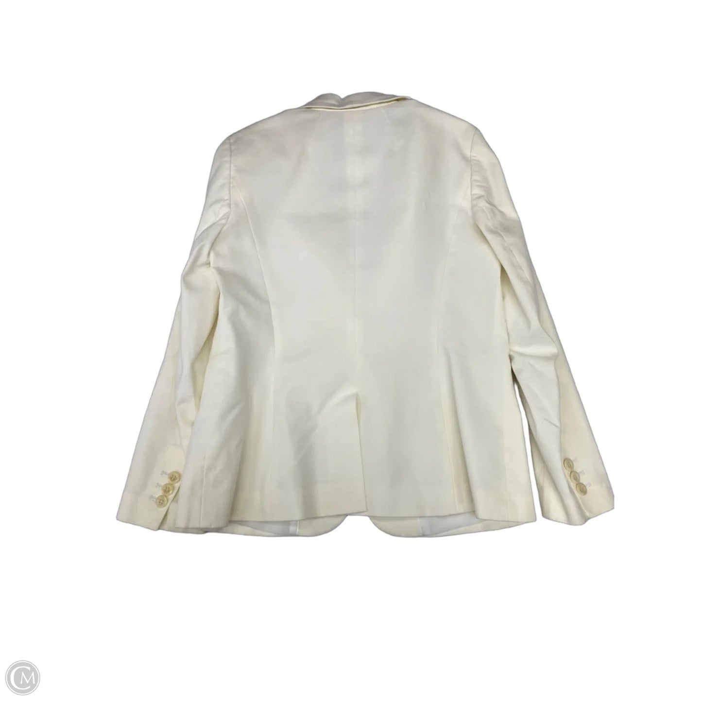 Blazer By Talbots In Cream, Size: M