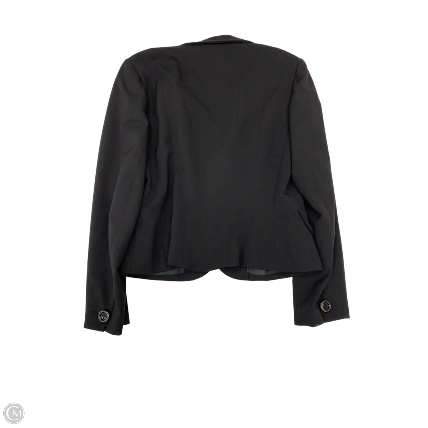Blazer By Clothes Mentor In Black, Size: M