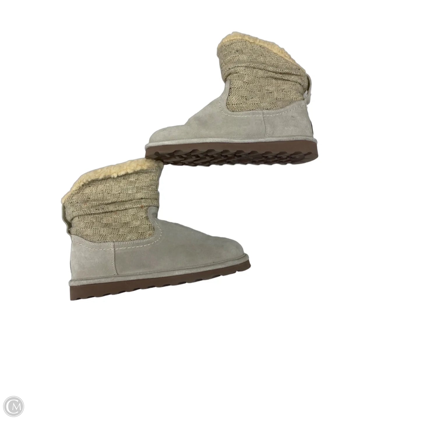 Boots Ankle Flats By Bearpaw In Grey, Size: 11