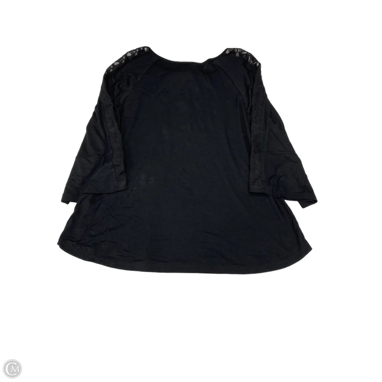 Blouse Long Sleeve By Dear Scarlett In Blue, Size: M