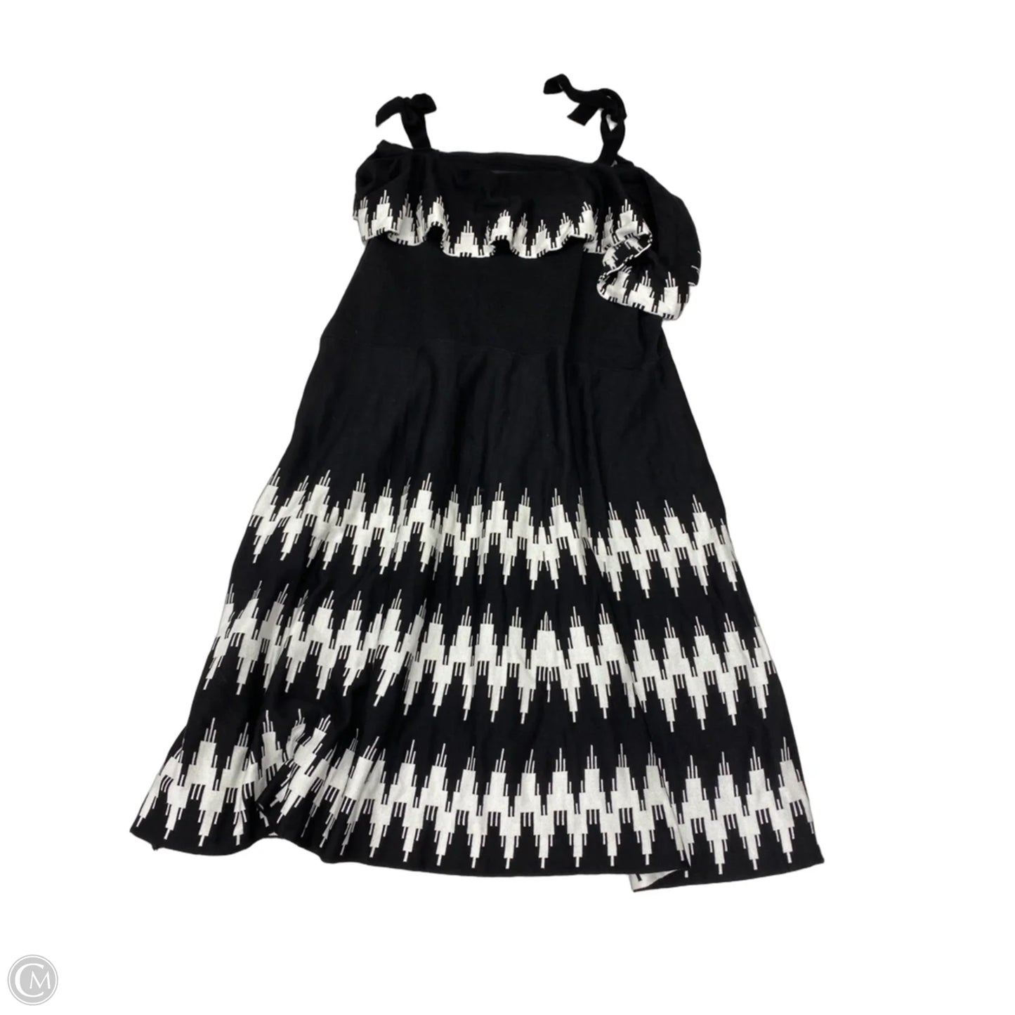 Dress Sweater By Lane Bryant In Black & White, Size: 1x