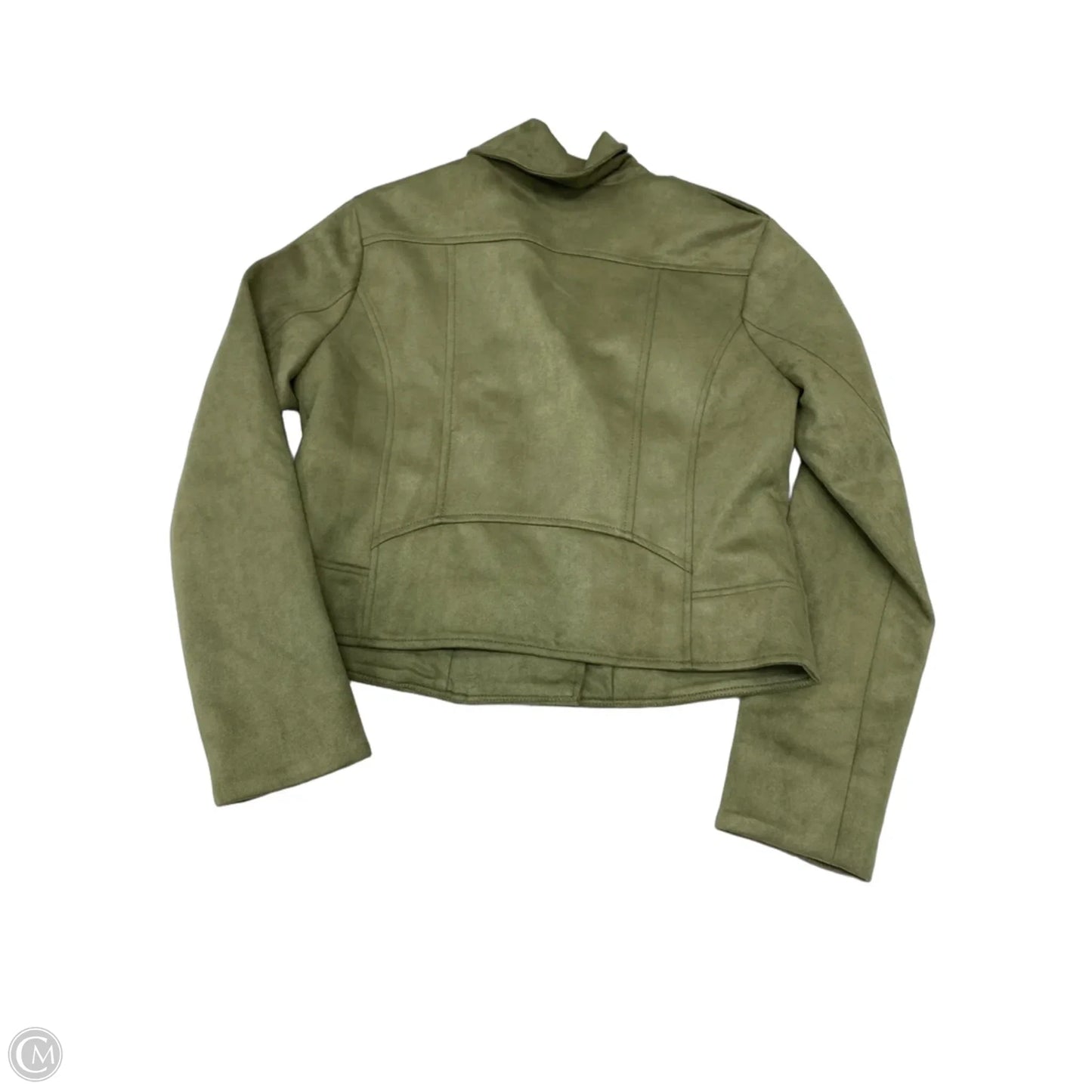 Jacket Moto By Steve Madden In Green, Size: M
