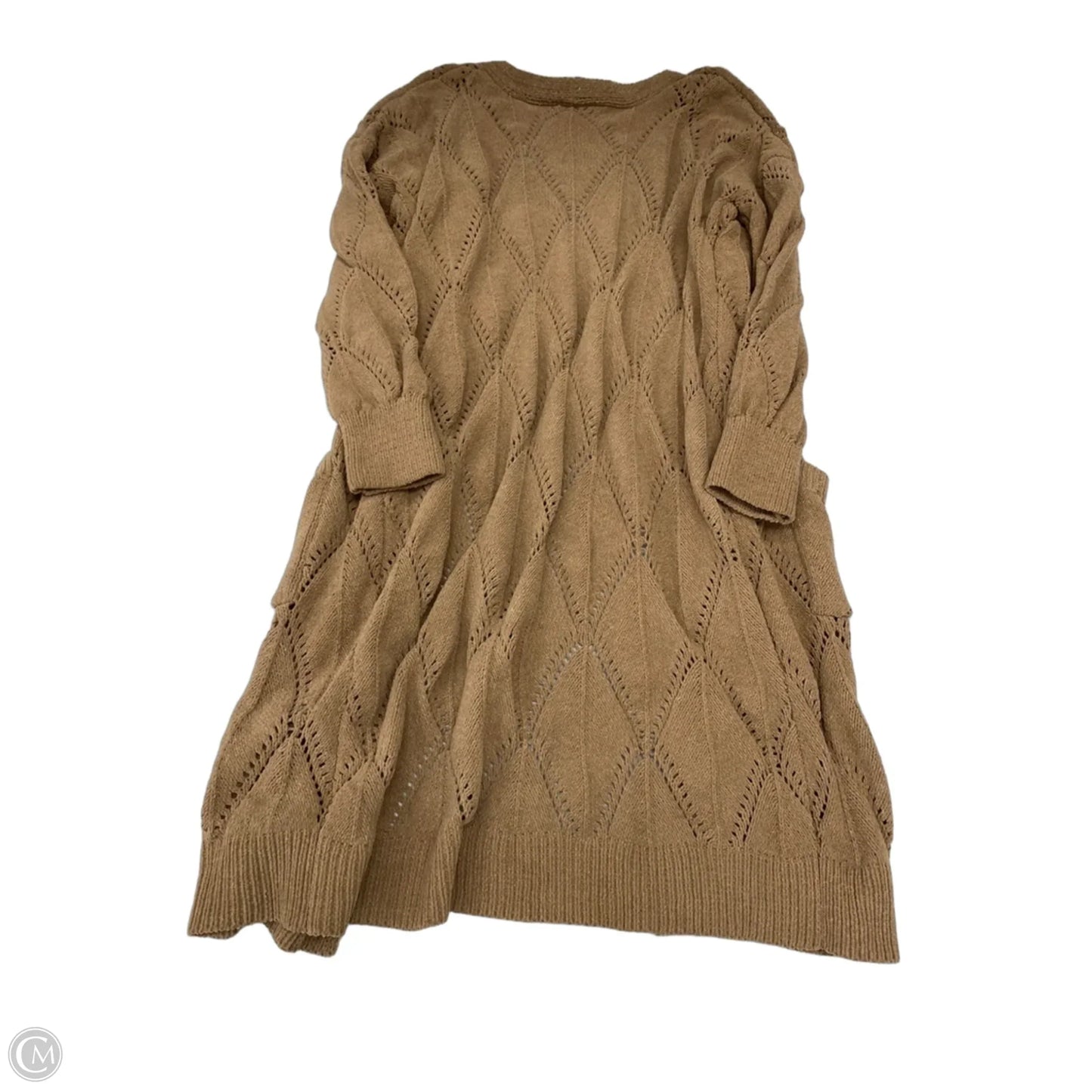 Sweater Cardigan By No Boundaries In Brown, Size: M