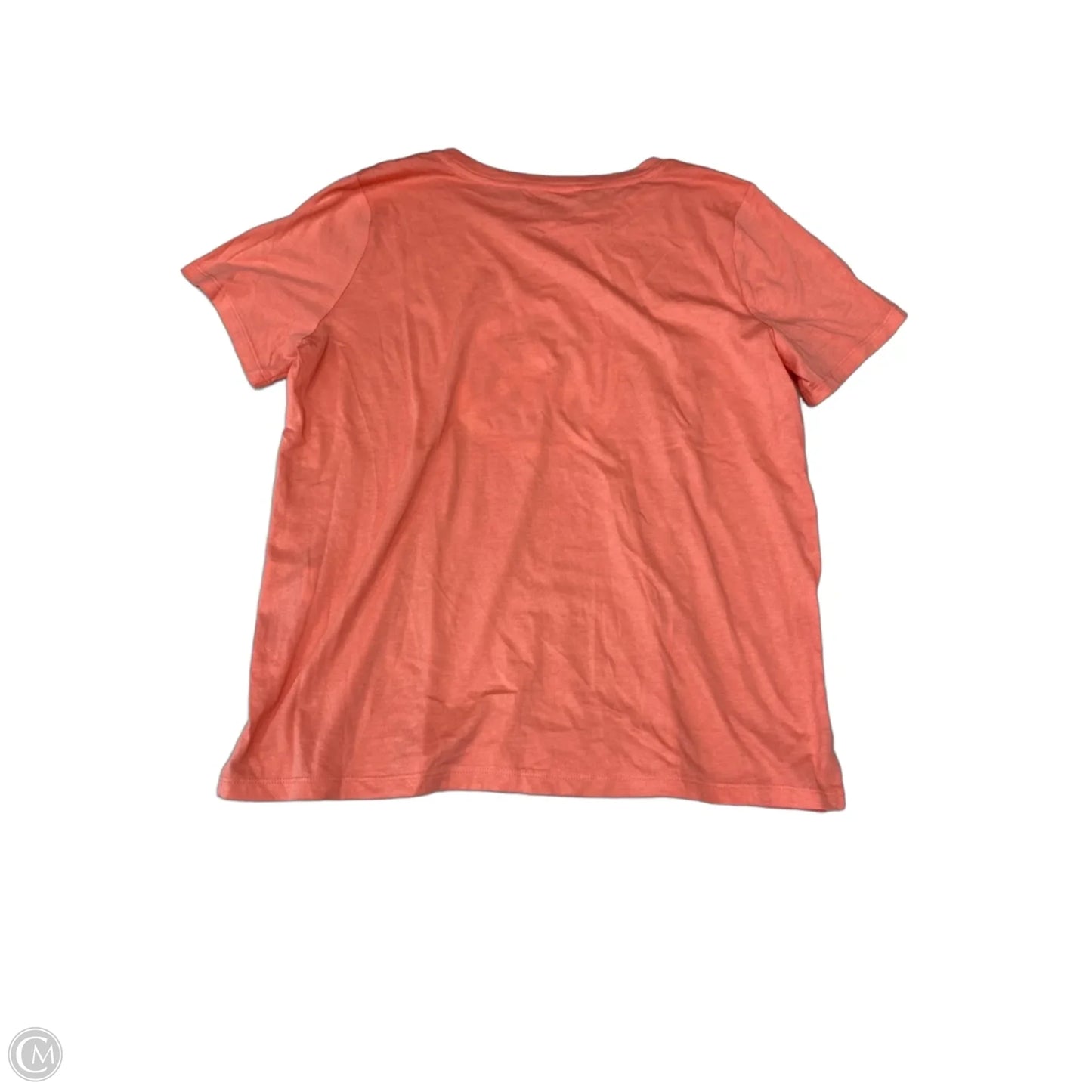 Top Short Sleeve Designer By Michael Kors In Pink, Size: L