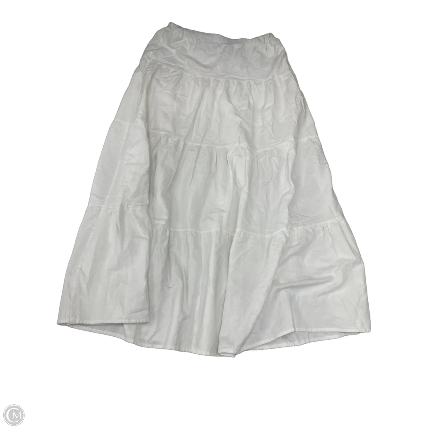 Skirt Maxi By Shein In White, Size: 6