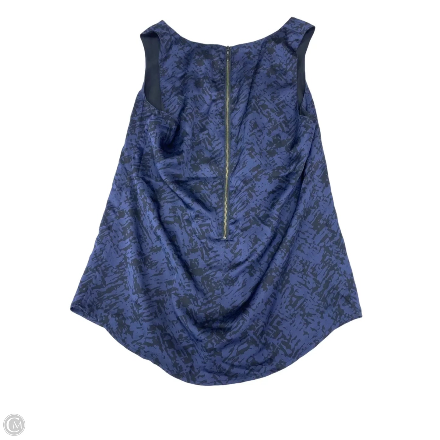 Blouse Sleeveless By Halogen In Blue, Size: Xs