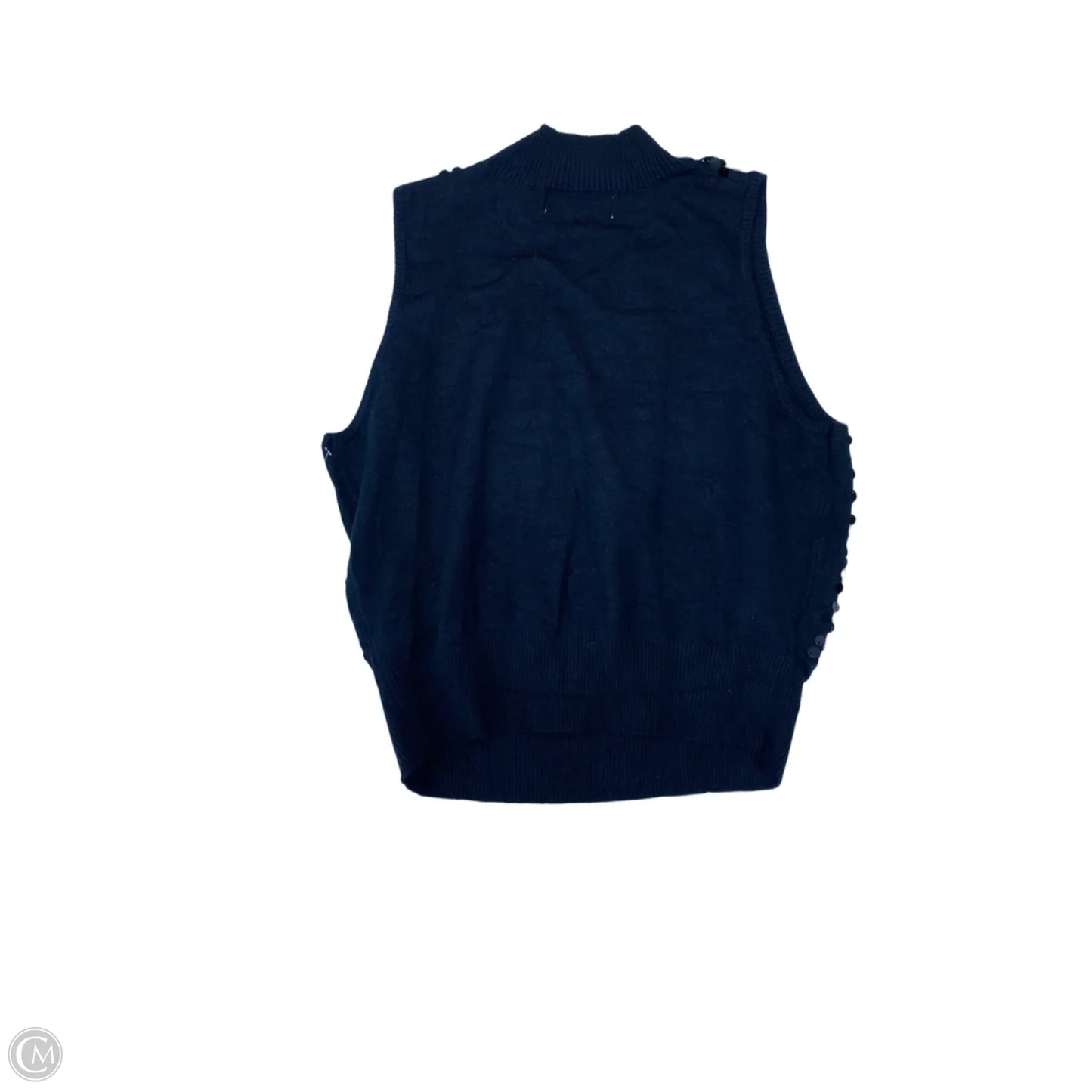 Sweater Short Sleeve By Madden Nyc In Black, Size: Xl
