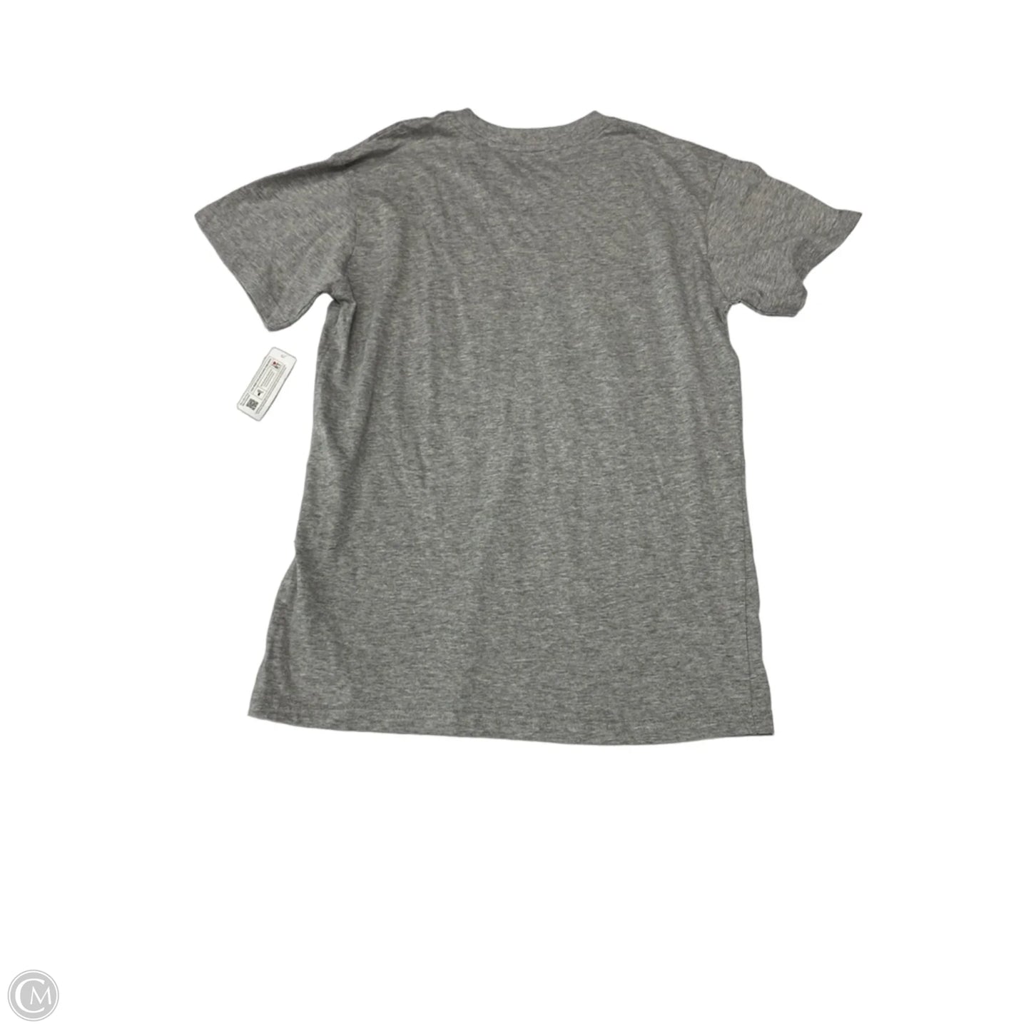Top Short Sleeve Basic By Clothes Mentor In Grey, Size: S