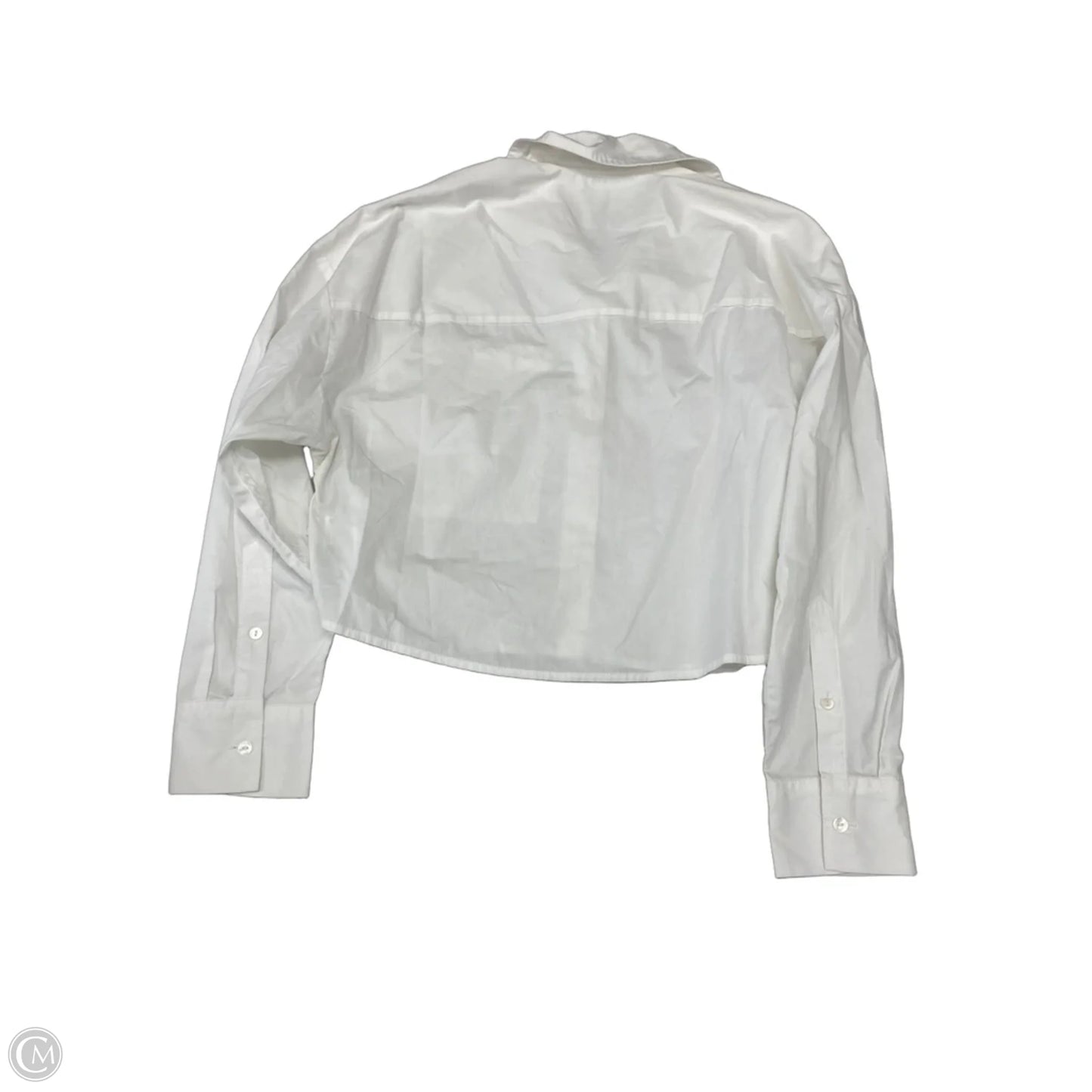 Top Long Sleeve Basic By Abercrombie And Fitch In White, Size: Xs