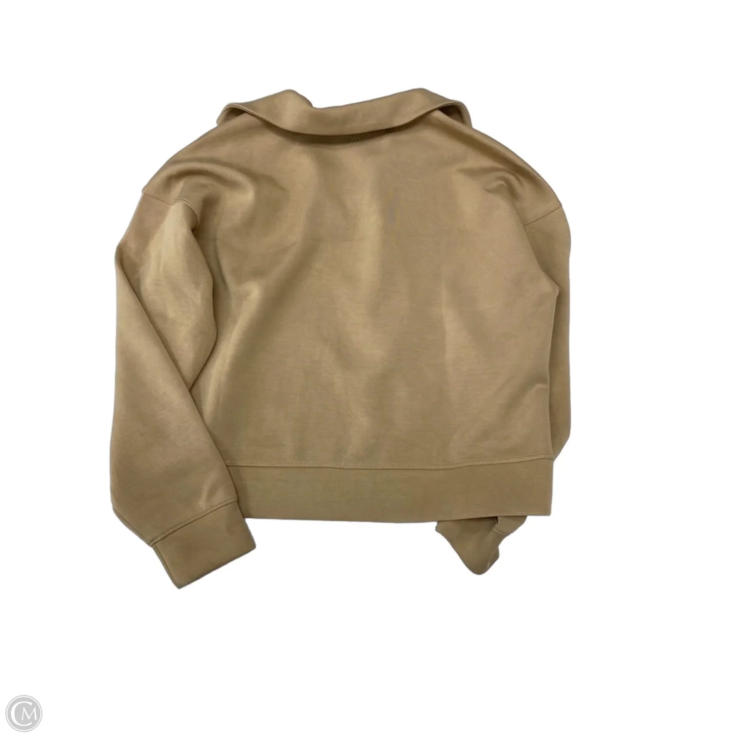 Athletic Sweatshirt Collar By All In Motion In Tan, Size: S