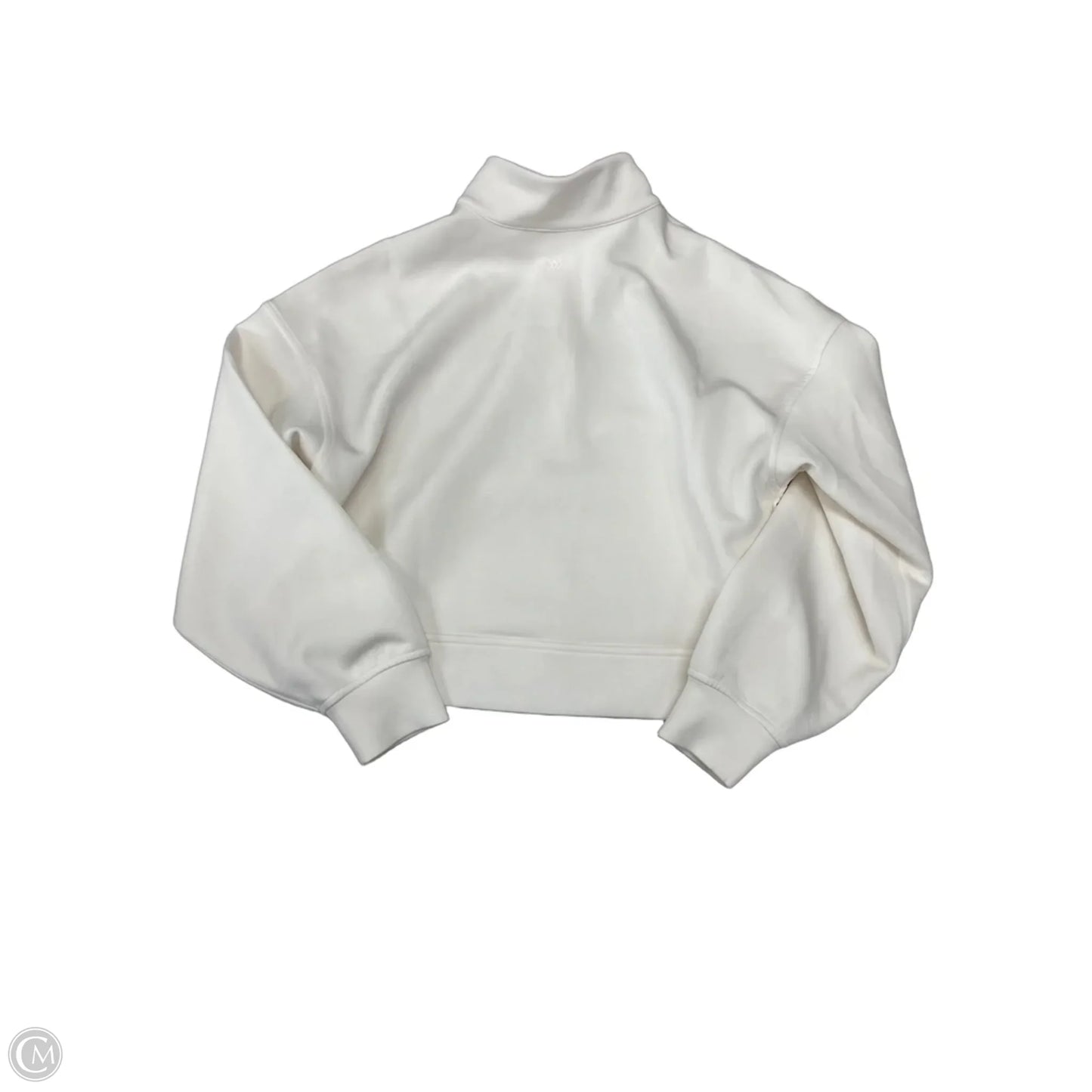 Athletic Sweatshirt Collar By All In Motion In Cream, Size: S