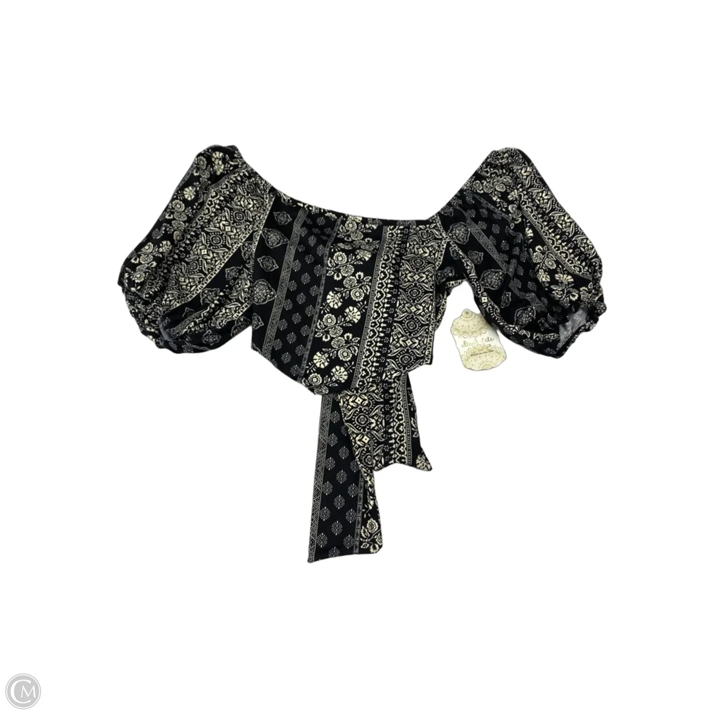 Top Short Sleeve By Altard State In Black, Size: S