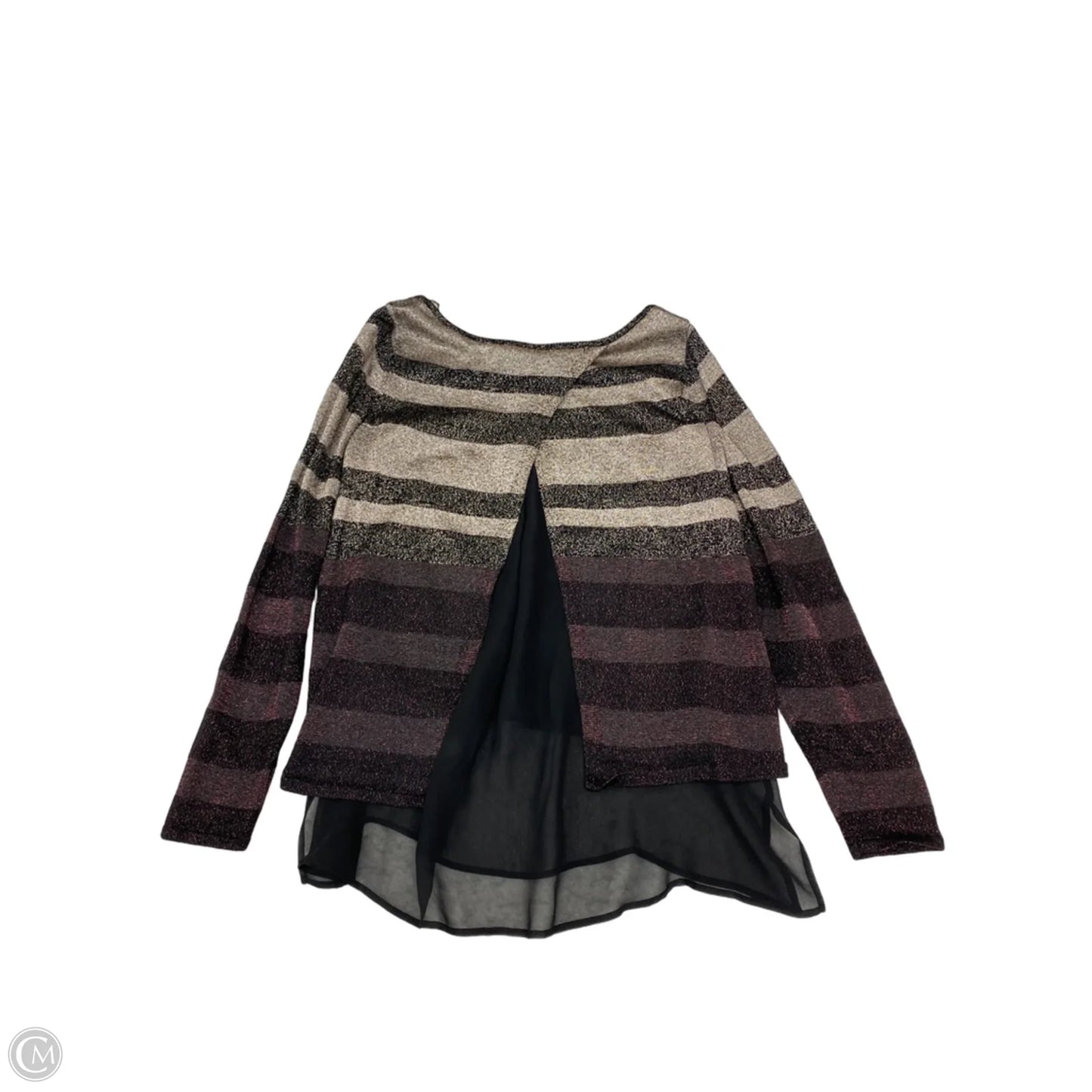 Sweater By White House Black Market In Striped Pattern, Size: L
