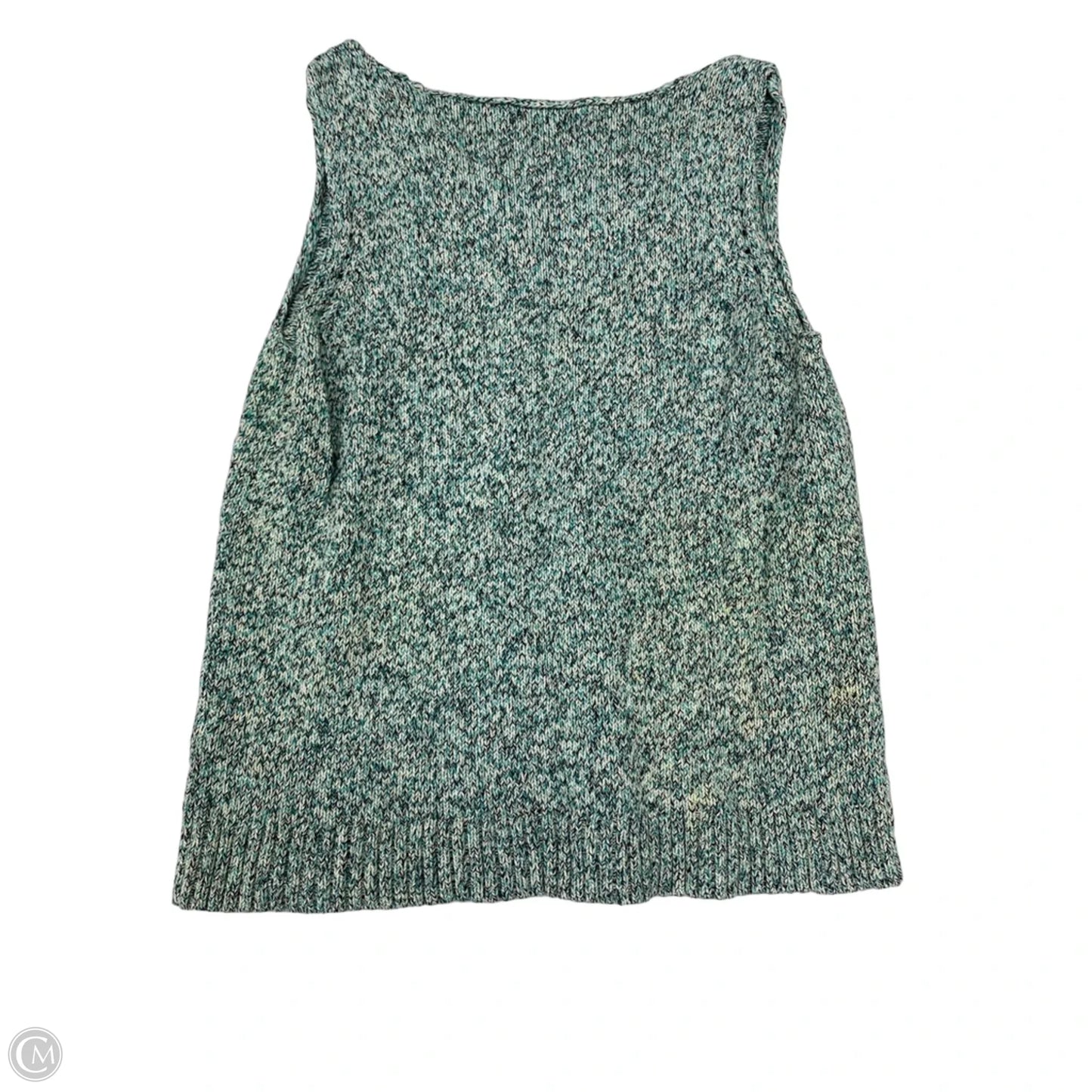 Top Sleeveless By Liz Claiborne In Green, Size: Lp