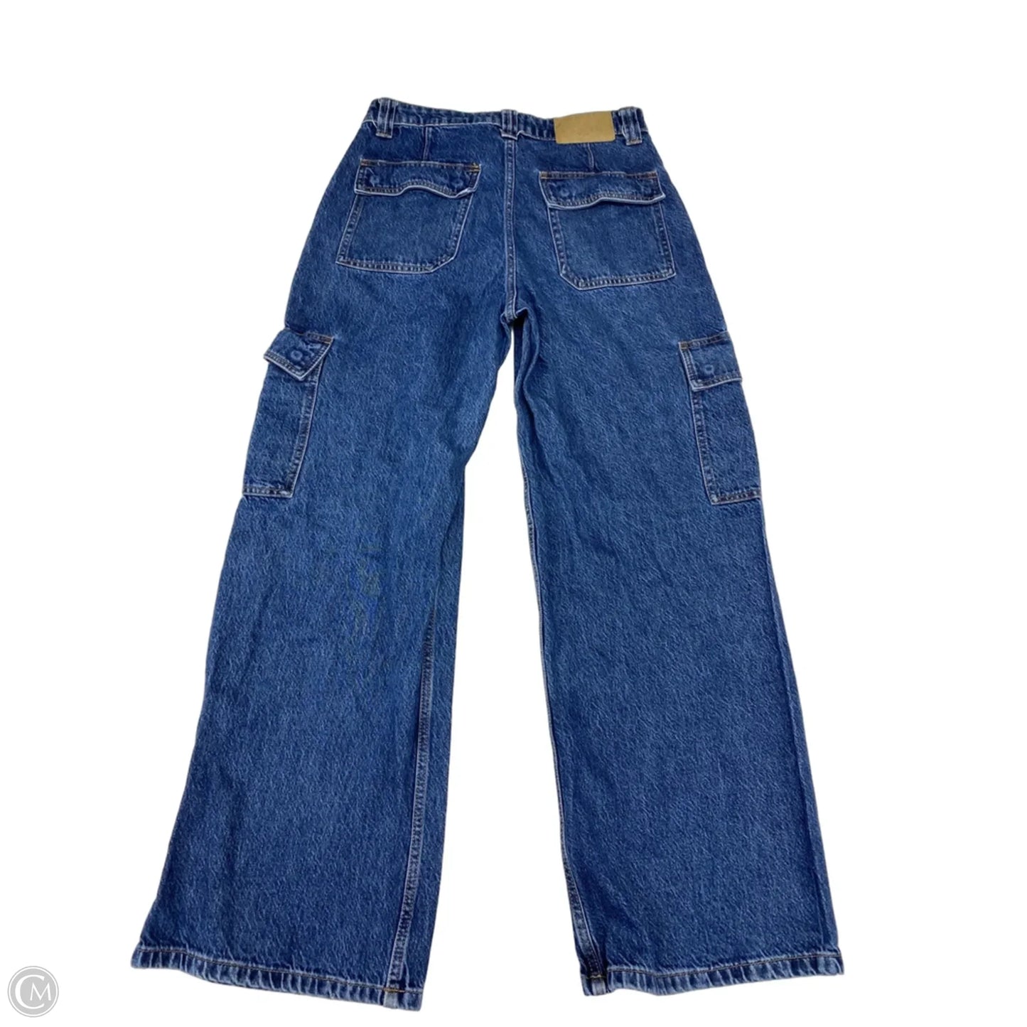 Jeans Wide Leg By Cotton On In Blue, Size: 8