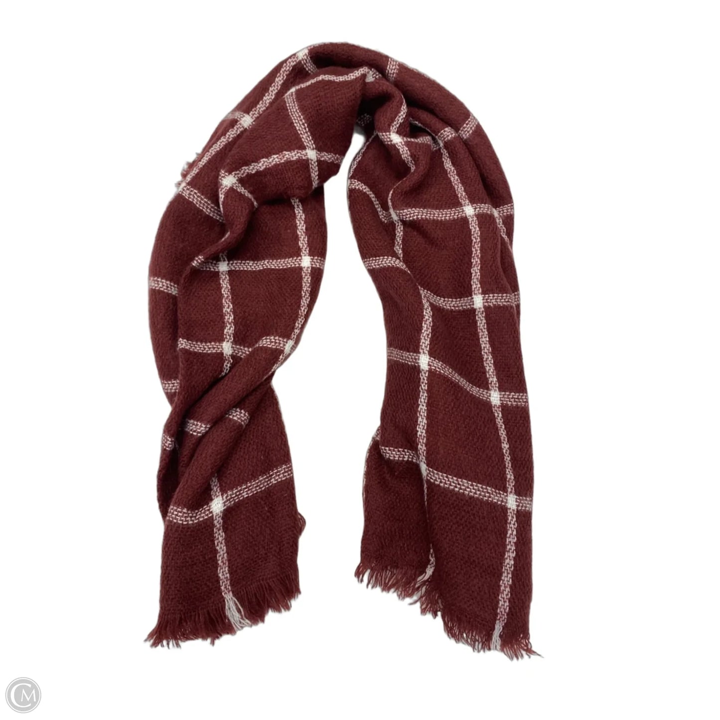 Scarf Winter By Cmf In Maroon