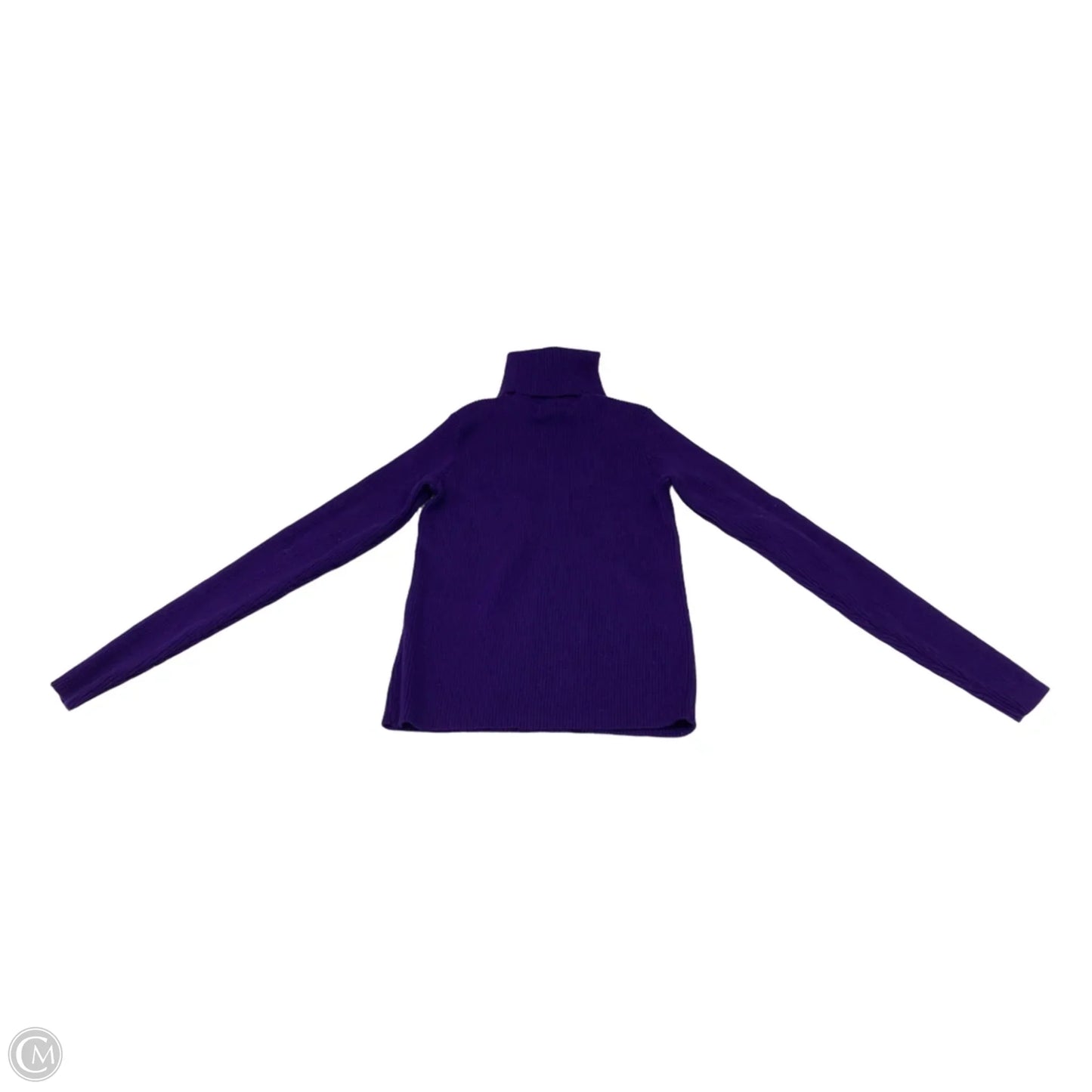 Top Long Sleeve By Lauren By Ralph Lauren In Purple, Size: Sp