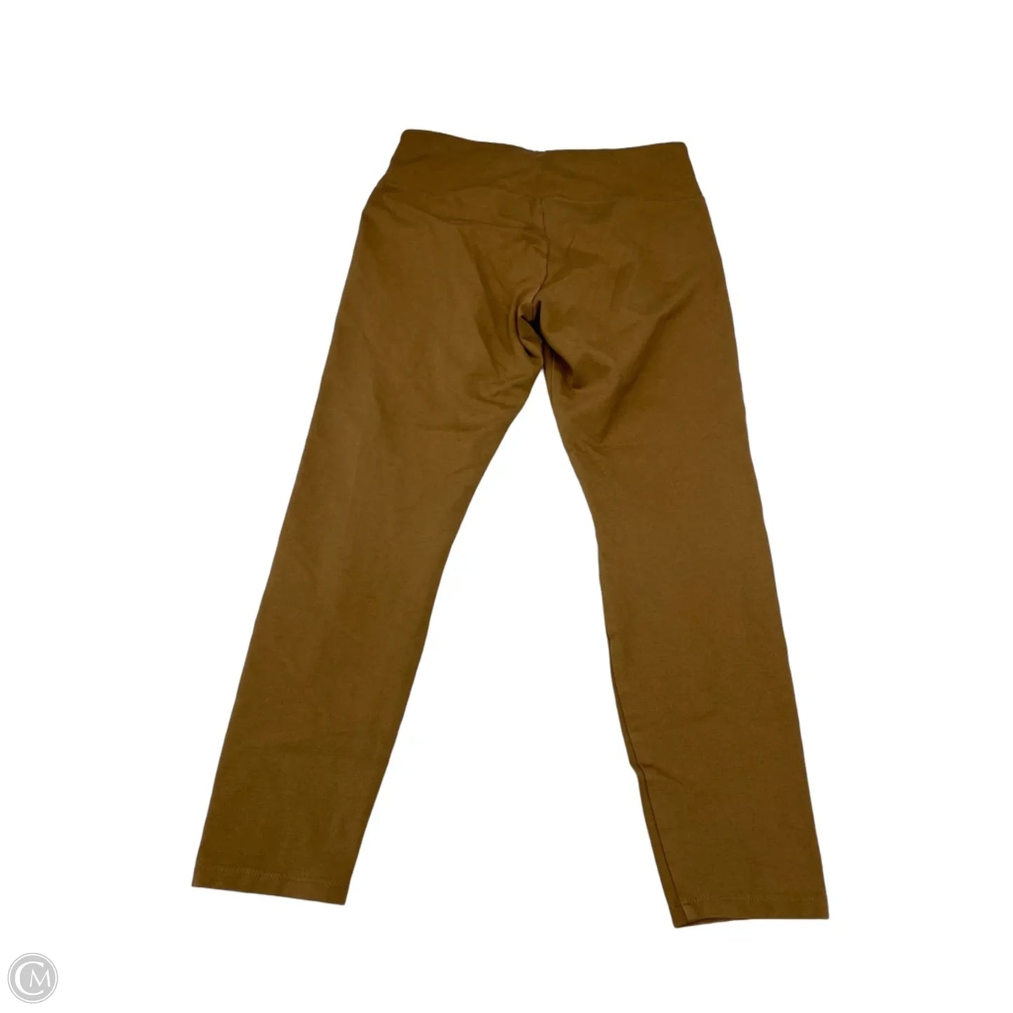 Pants Leggings By Harve Bernard In Tan, Size: M