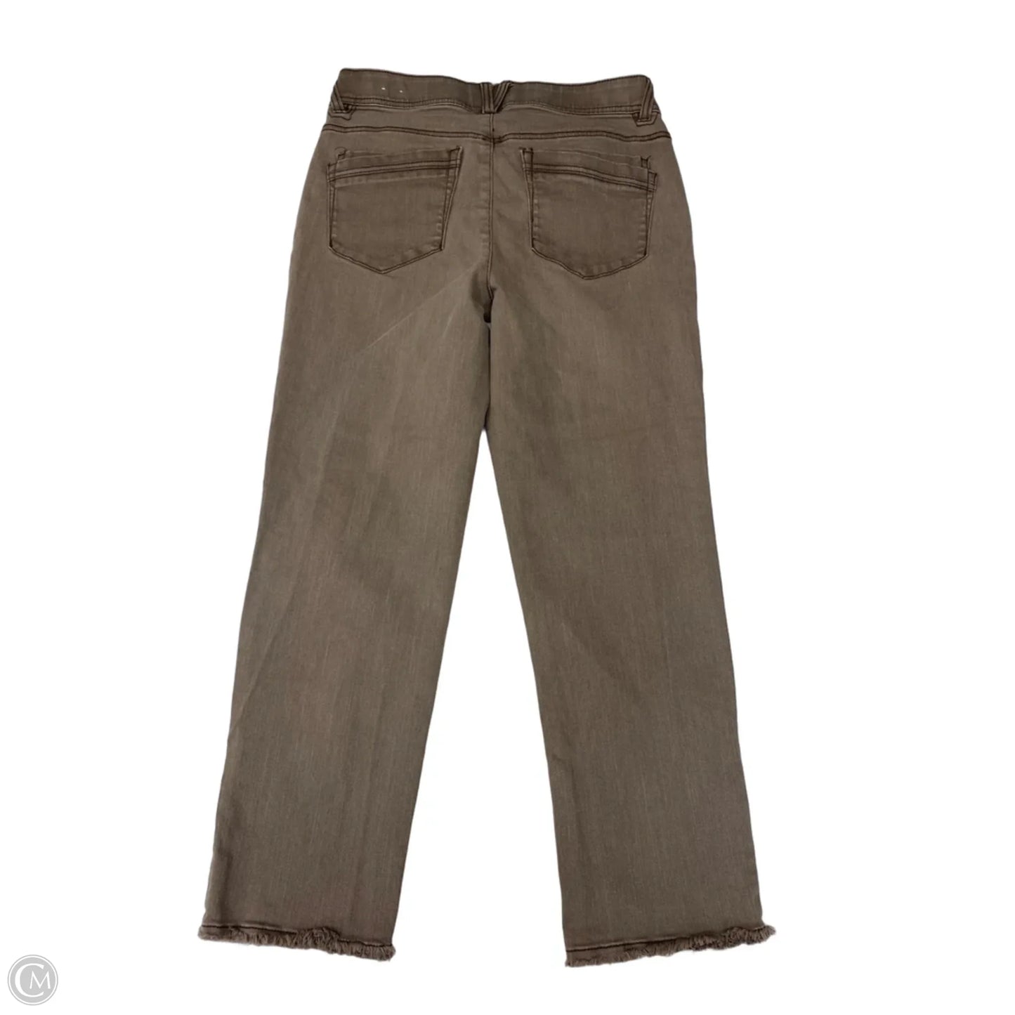 Jeans Straight By Democracy In Taupe, Size: 0