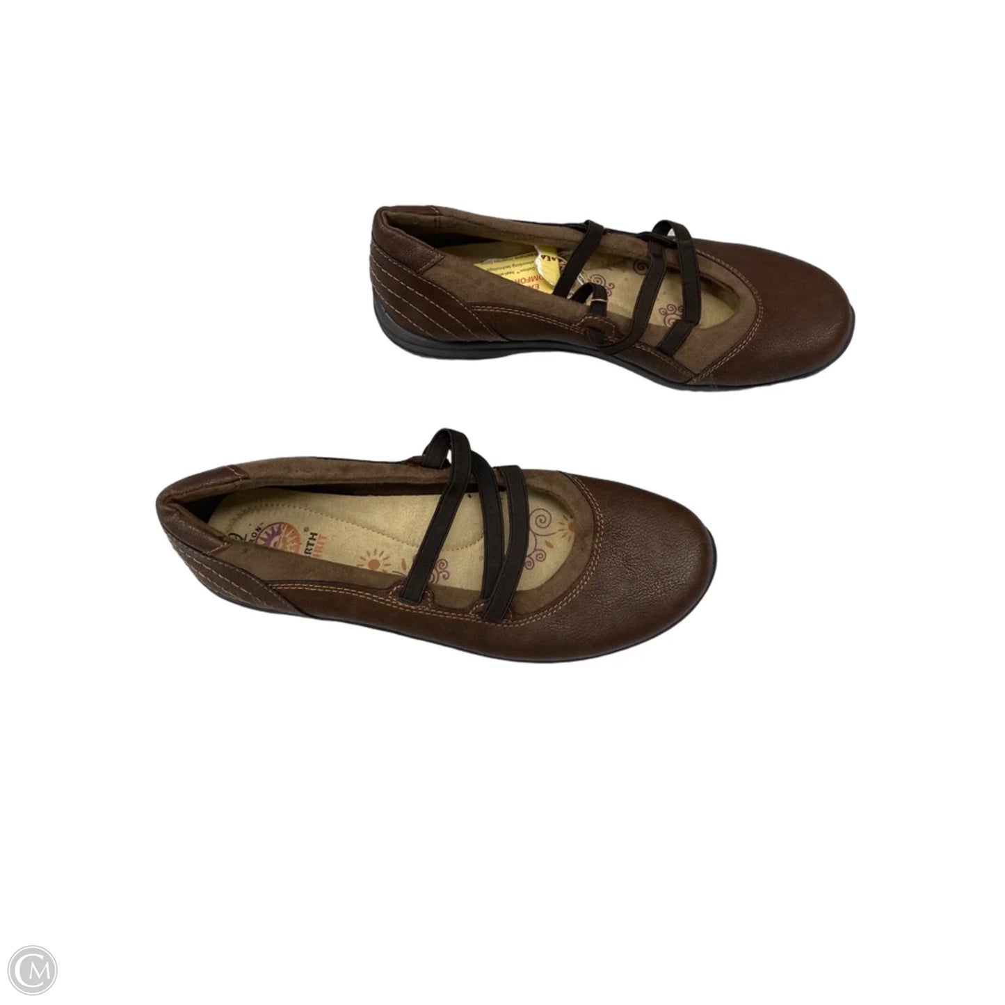 Shoes Flats By Earth In Brown, Size: 9