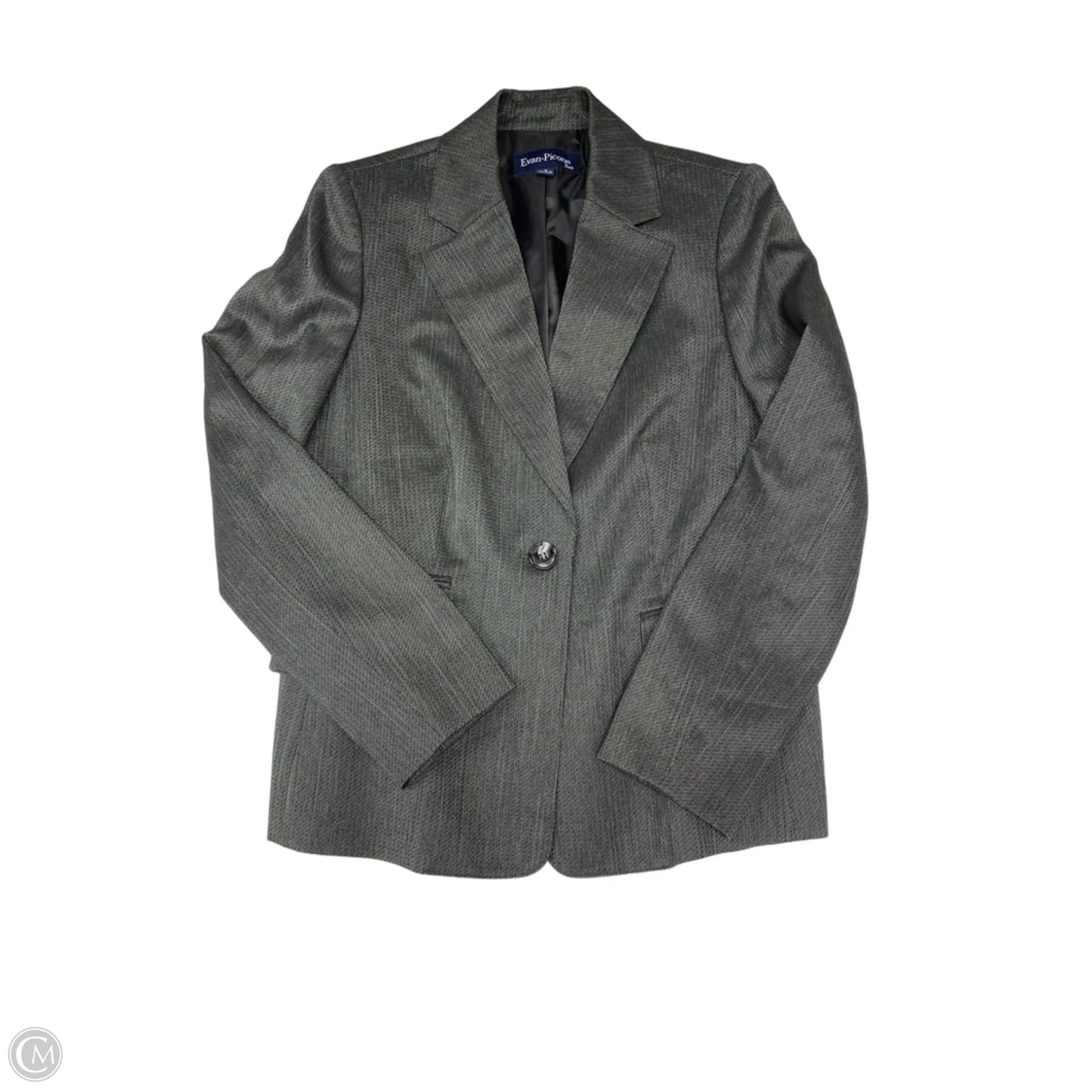 Pants Suit 2pc By Evan-picone In Grey, Size: 8