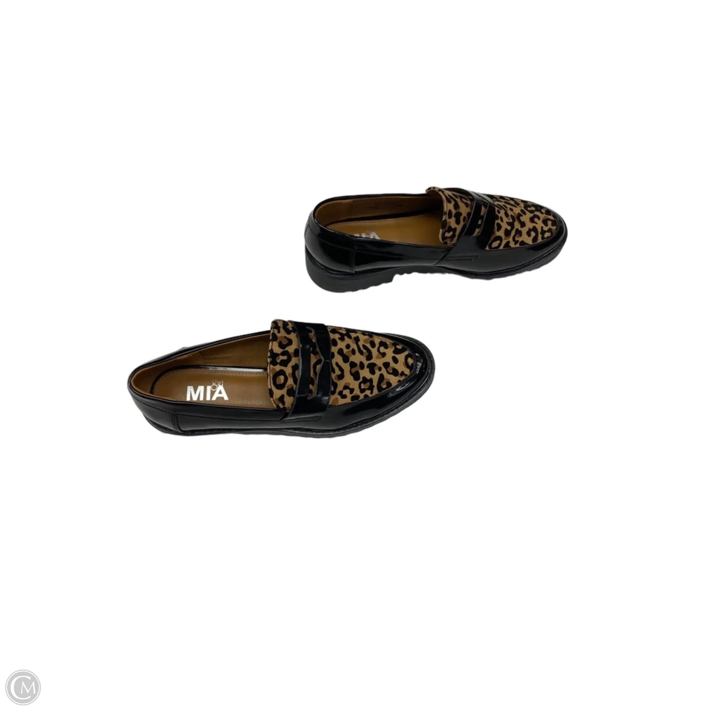 Shoes Flats By Mia In Animal Print, Size: 6.5