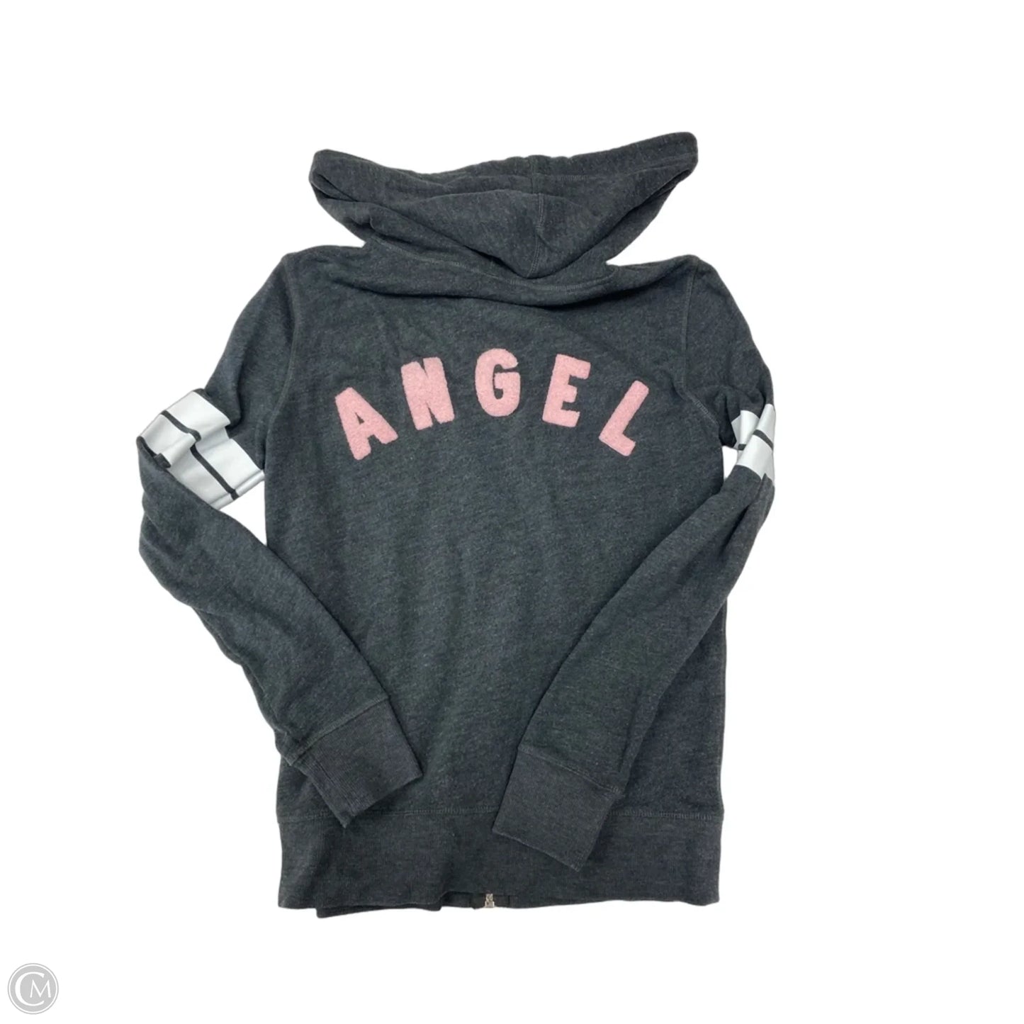 Sweatshirt Hoodie By Victorias Secret In Grey, Size: Xs