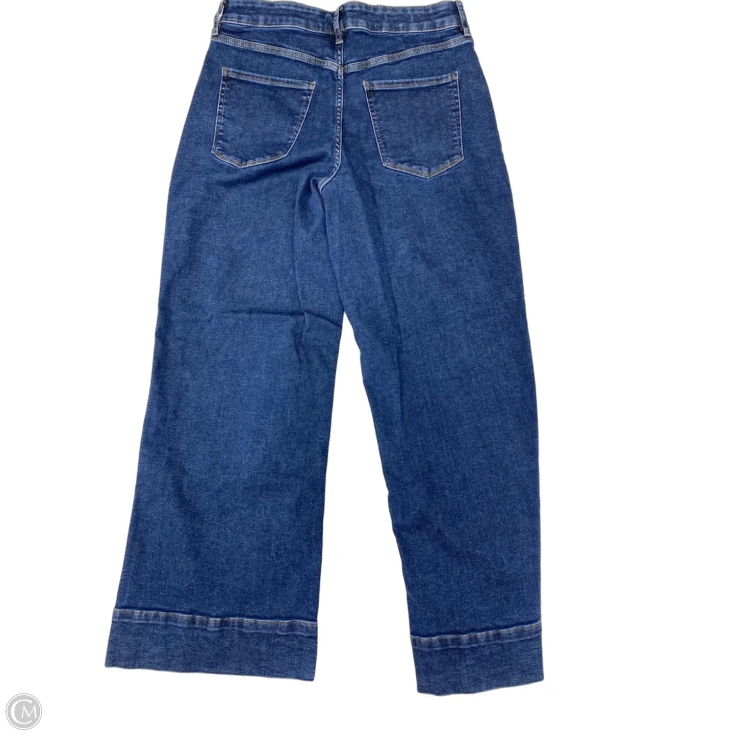 Jeans Wide Leg By White House Black Market In Blue, Size: 8