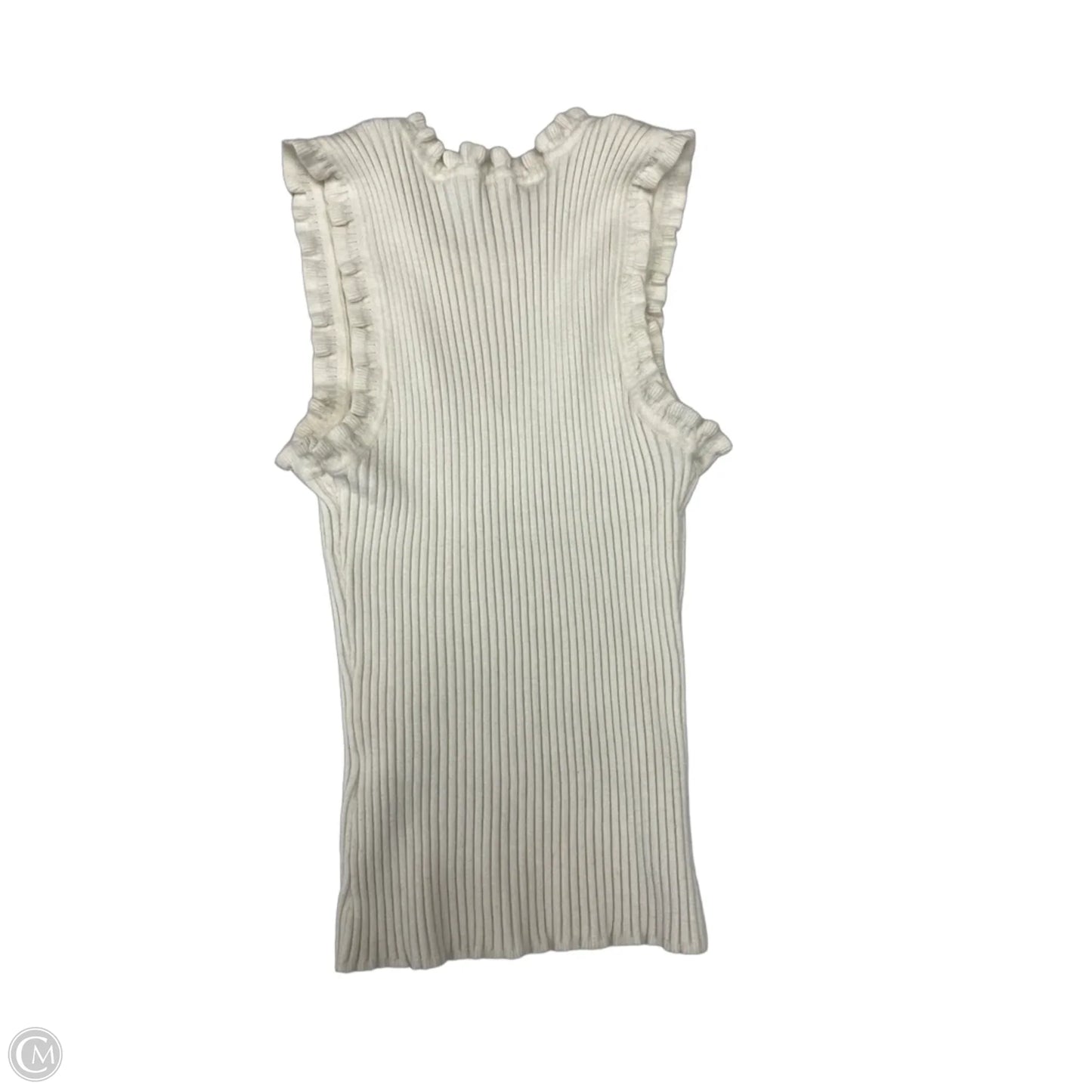 Top Sleeveless By Gilli In Beige, Size: M