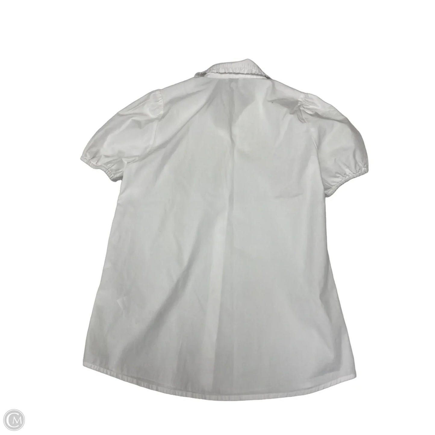 Top Short Sleeve By J. Crew In White, Size: Xs