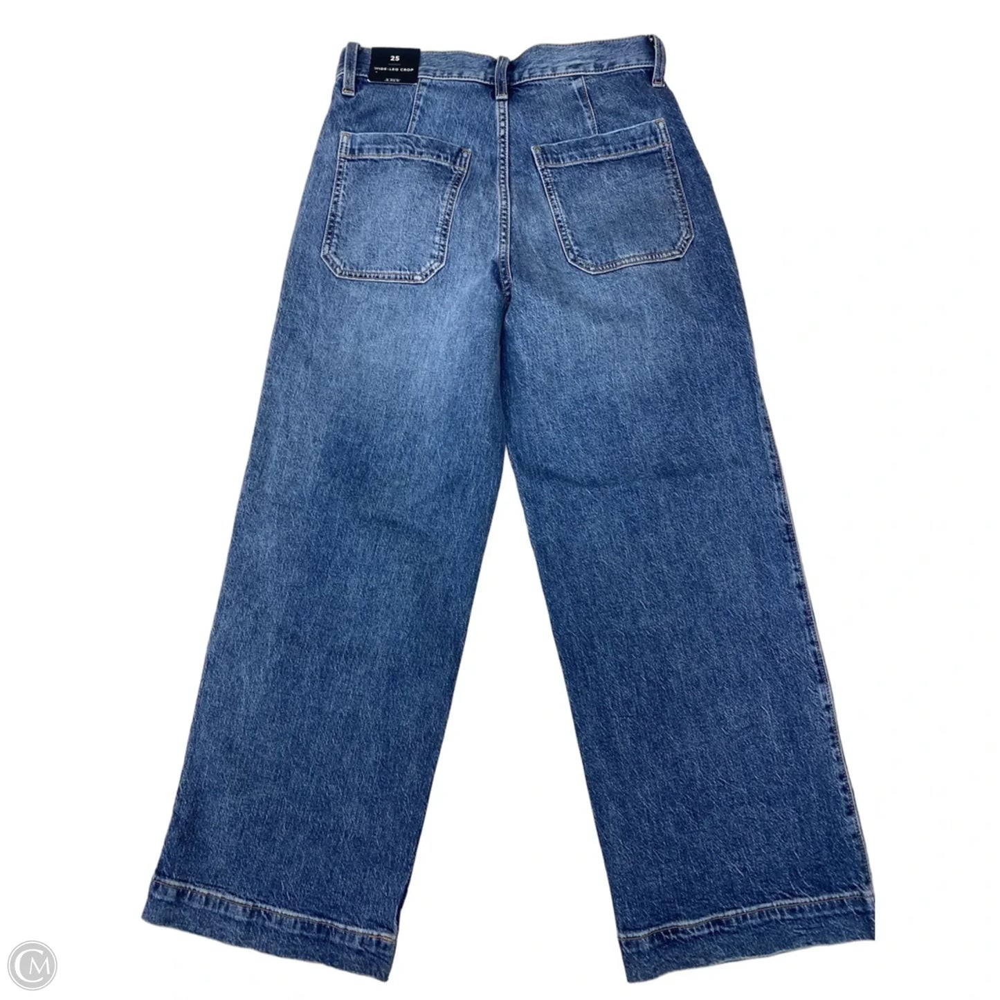 Jeans Wide Leg By J. Crew In Blue, Size: 4