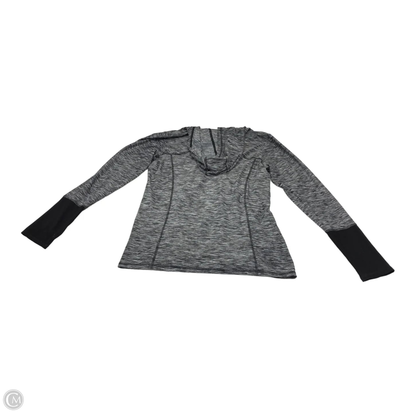Athletic Sweatshirt Hoodie By Rbx In Grey, Size: Xl