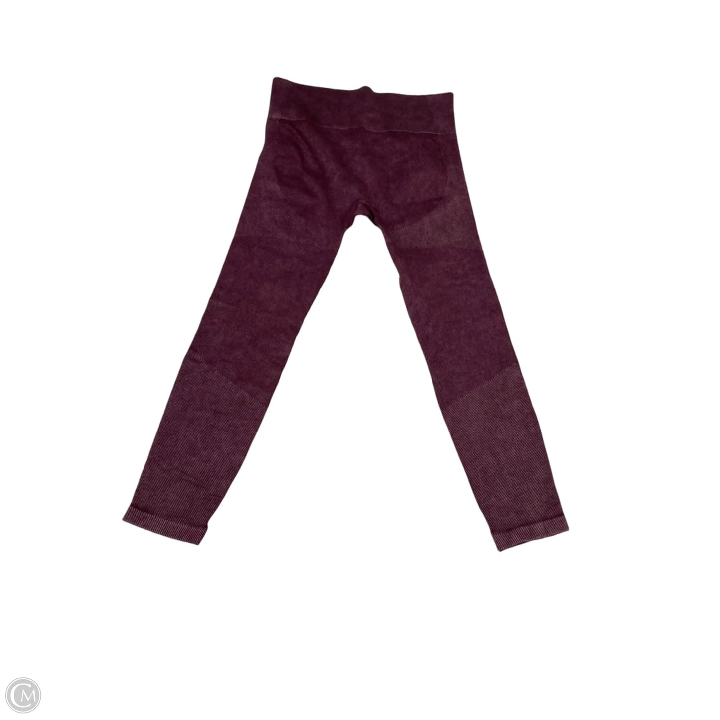 Athletic Leggings By Joy Lab In Maroon, Size: L
