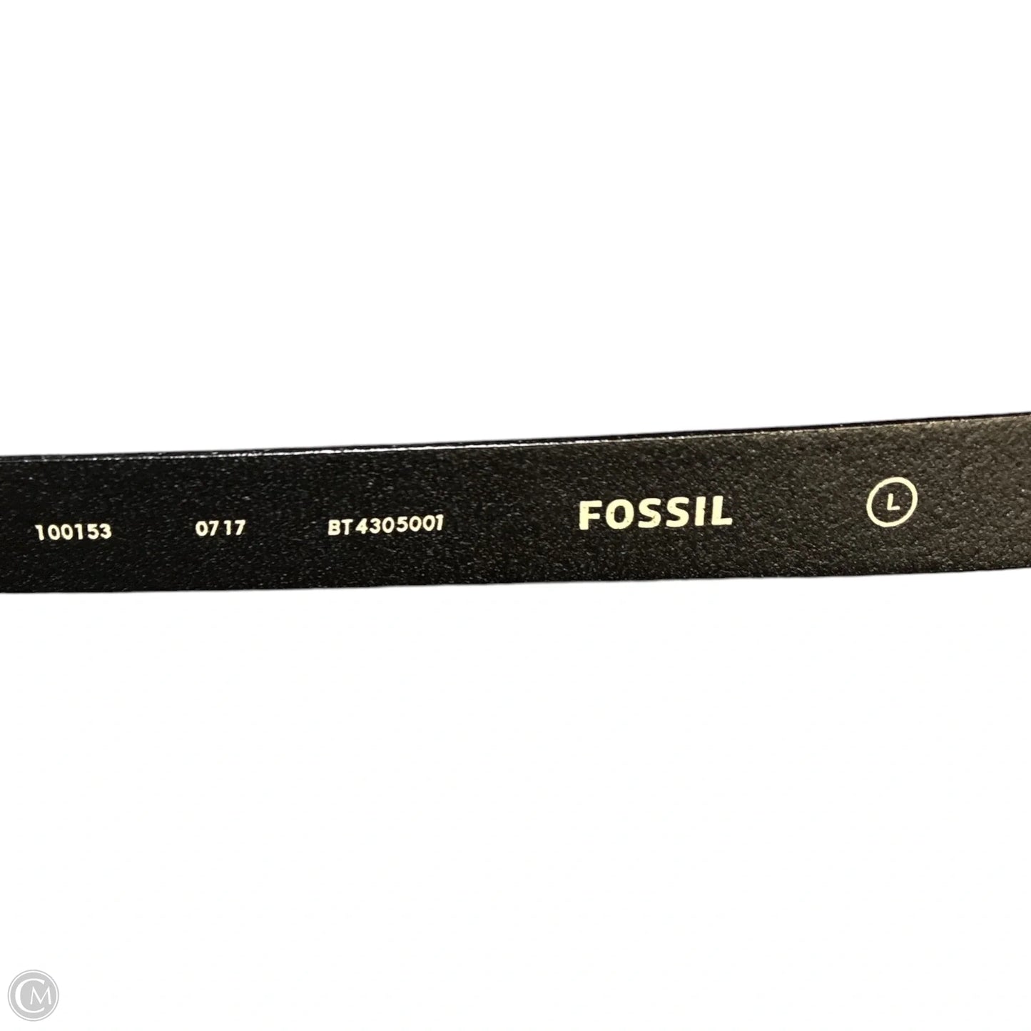 Belt Leather By Fossil, Size: Large