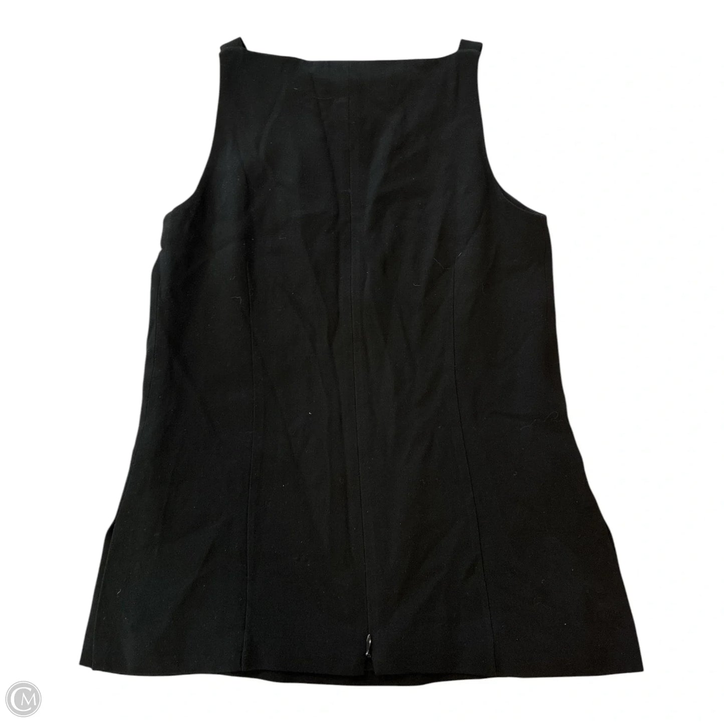 Blouse Sleeveless By Ann Taylor In Black, Size: S