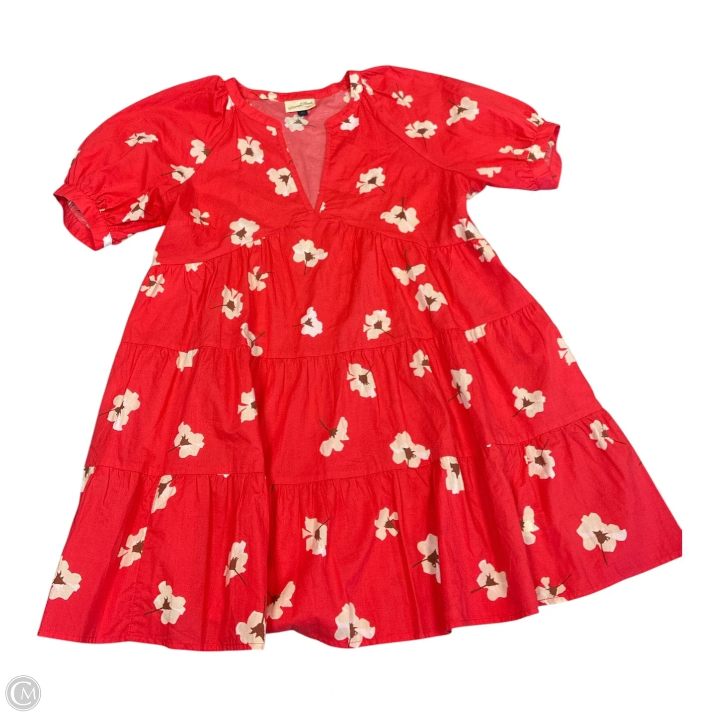 Dress Casual Short By Universal Thread In Coral, Size: L