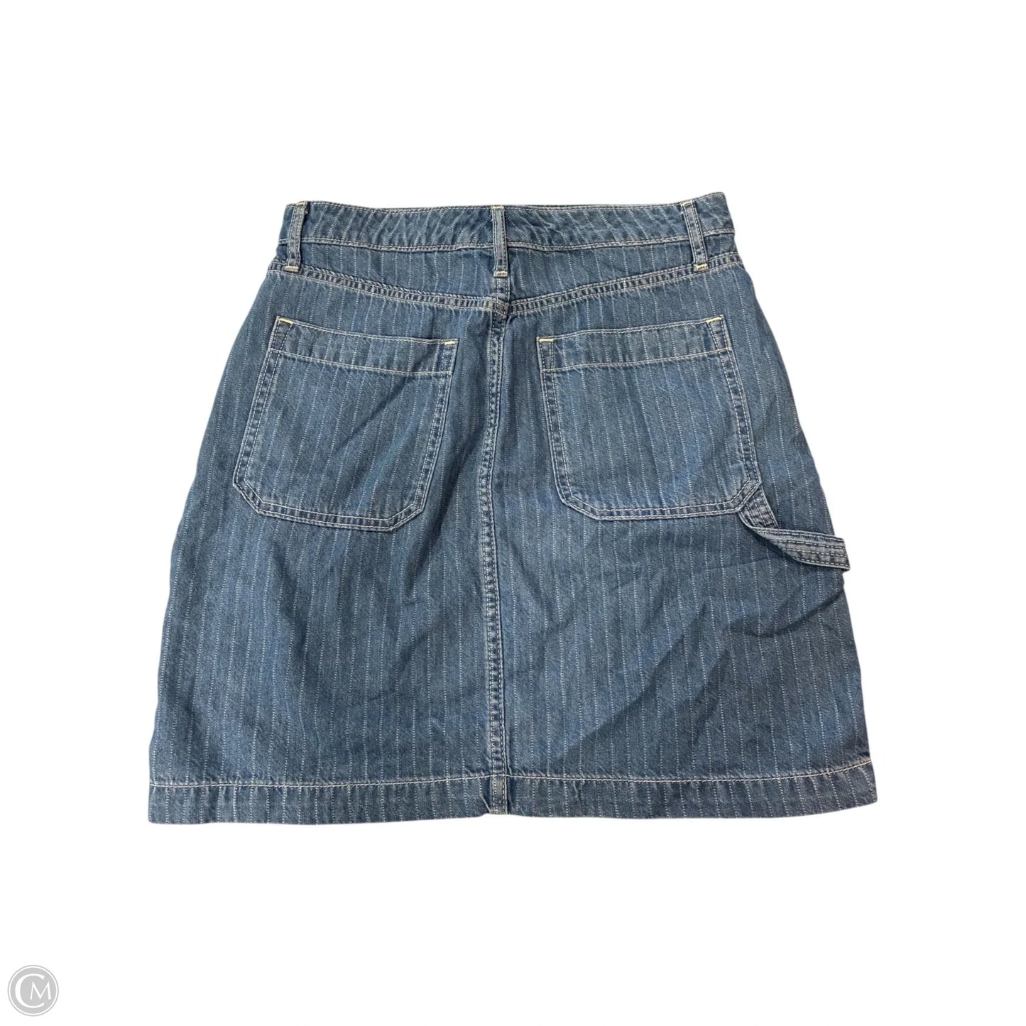 Skirt Mini & Short By Gap In Blue Denim, Size: 2