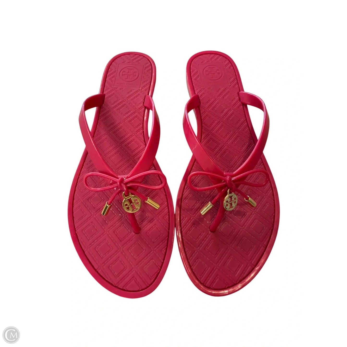 Sandals Designer By Tory Burch In Pink, Size: 9