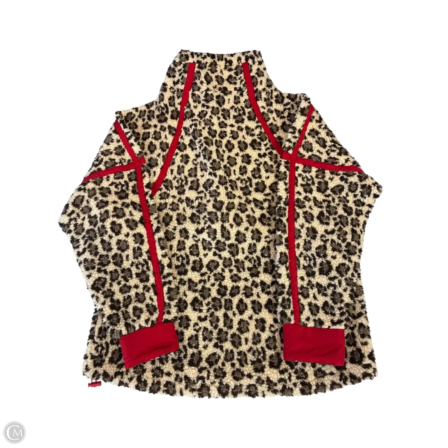 Jacket Fleece By Bohme In Animal Print, Size: M
