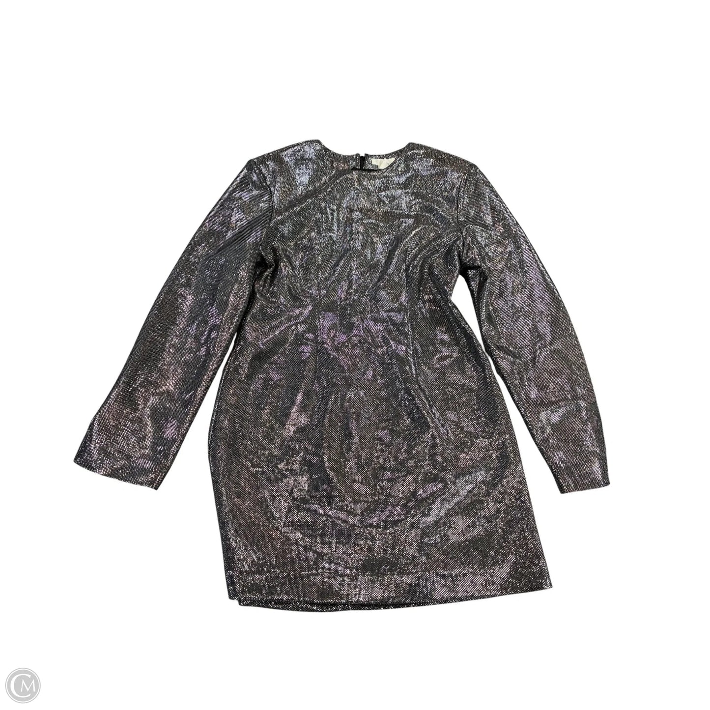 Dress Party Short By H&m In Silver, Size: S