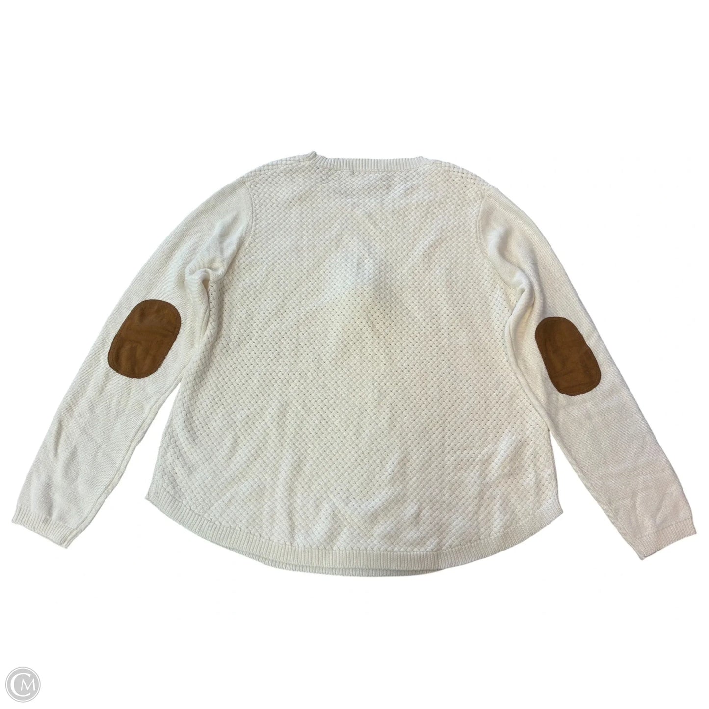 Sweater By Cmf In Ivory, Size: Xxl