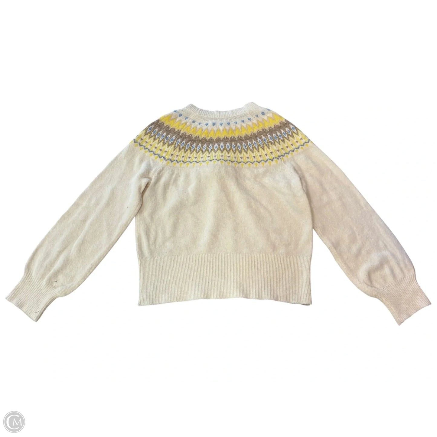 Sweater By Loft In Silver