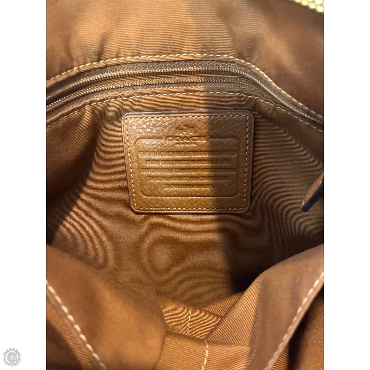 Crossbody Designer By Coach, Size: Medium
