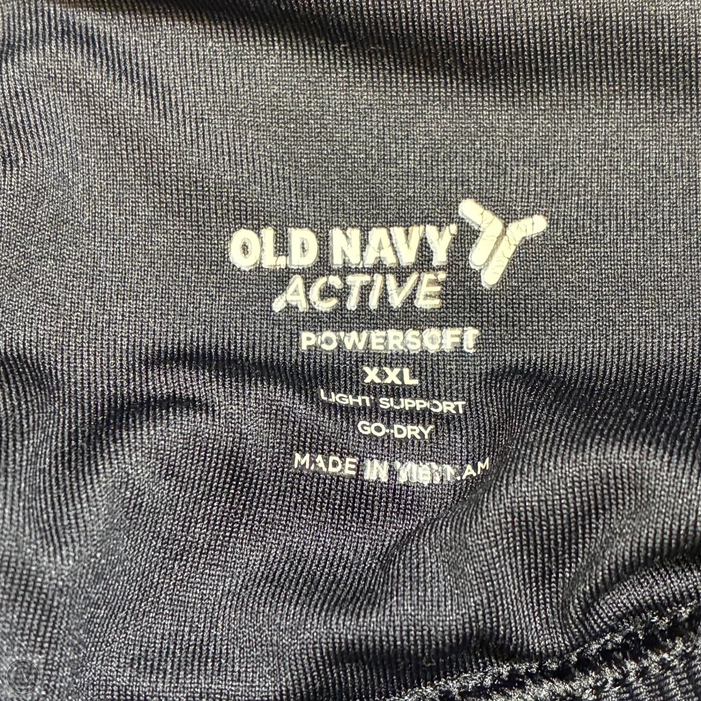Athletic Bra By Old Navy In Black, Size: Xxl