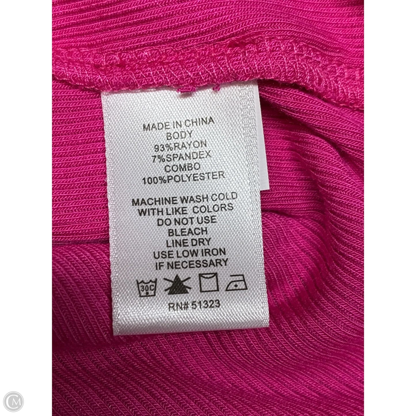Top Short Sleeve By 1.state In Pink, Size: Xs