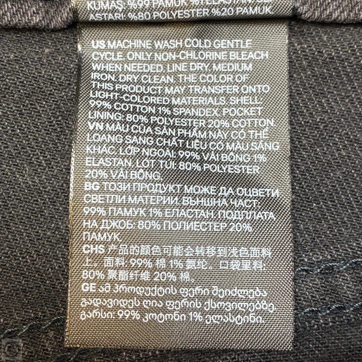 Shorts By H&m In Black, Size: 12