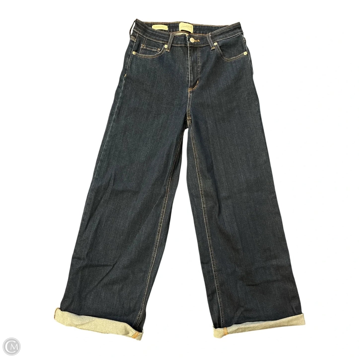 Jeans Wide Leg By Universal Thread In Blue Denim, Size: 10